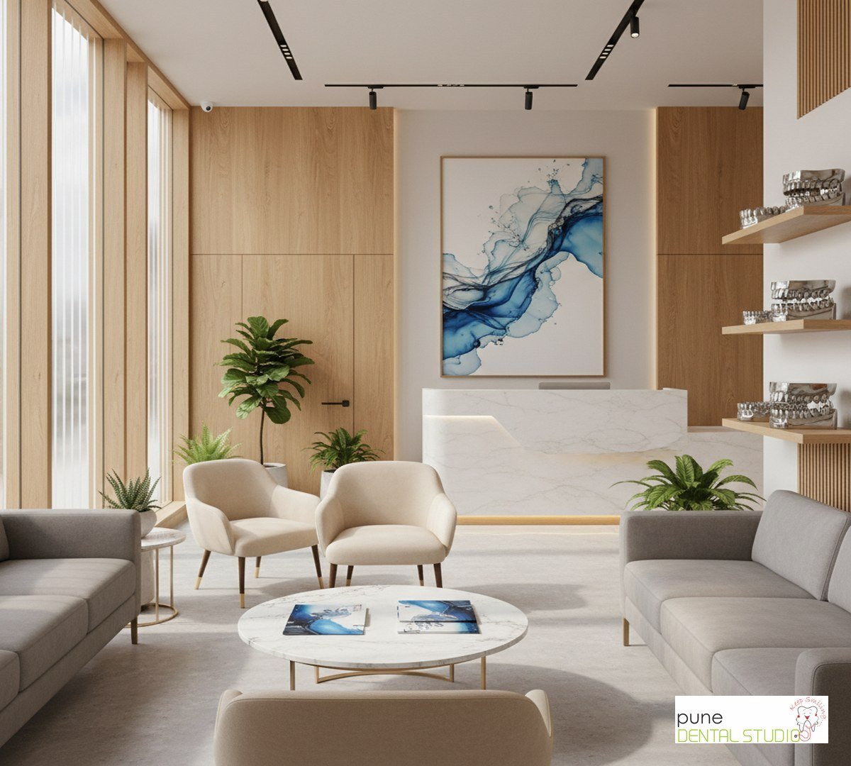 Equipment and interior of a Dental Clinic in Baner, illustrating “Dental Implants In Pune Your Complete Guide To A Confident Smile”, for the section “Step 1: The Consultation – Your Personalised Smile Plan”